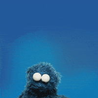 Hungry Cookie Monster GIF by Sesame Street