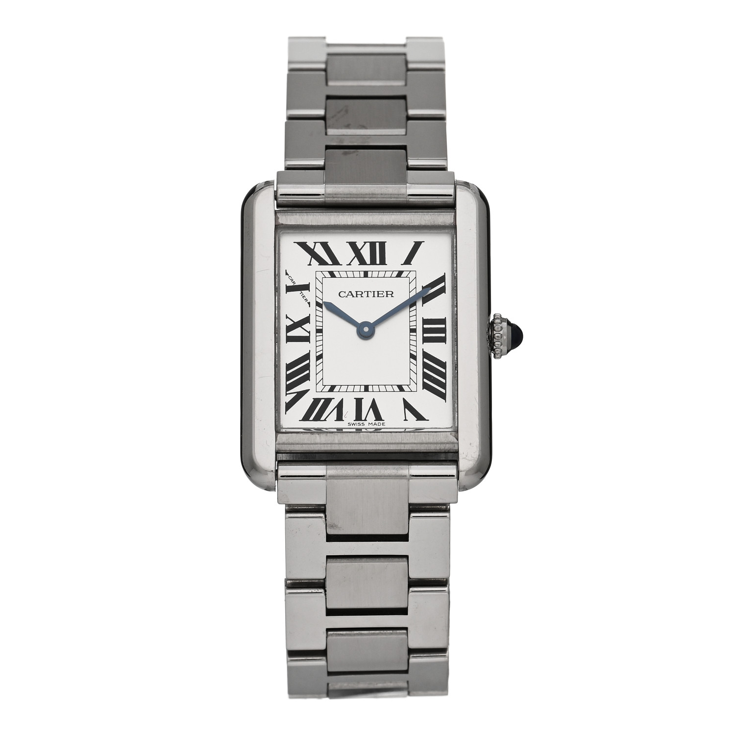 Cartier Stainless Steel 24mm Tank Solo Quartz Watch image 1 of 5