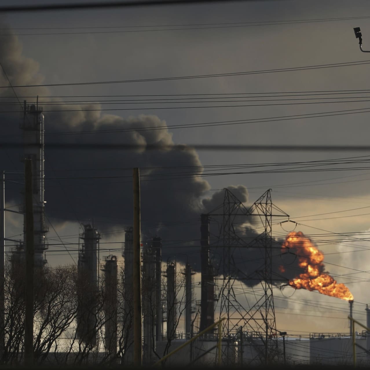 An Exxon Mobil plant in Baytown, Texas, in January.