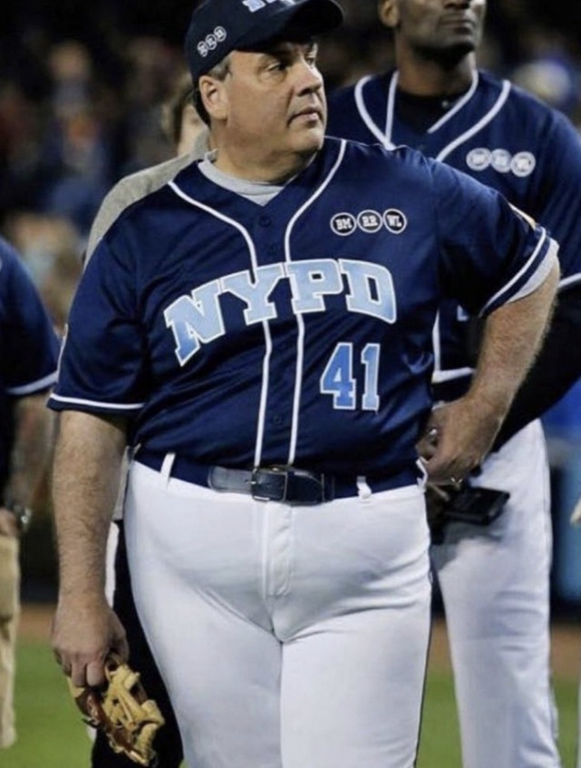 PHOTO-Chris-Christie-In-A-NYPD-Baseball-Uniform-Ready-To-Embarrass-Himself.jpg