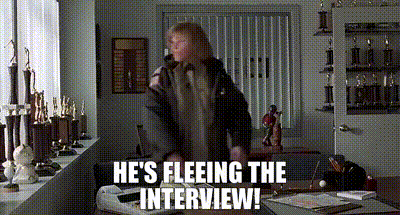 YARN | He's fleeing the interview! | Fargo (1996) | Video gifs by quotes |  886481f9 | 紗