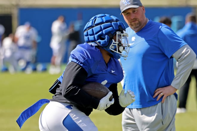 Ray Davis leads the UK backfield into fall camp after rushing for 2,497 yards during his time at Vanderbilt.