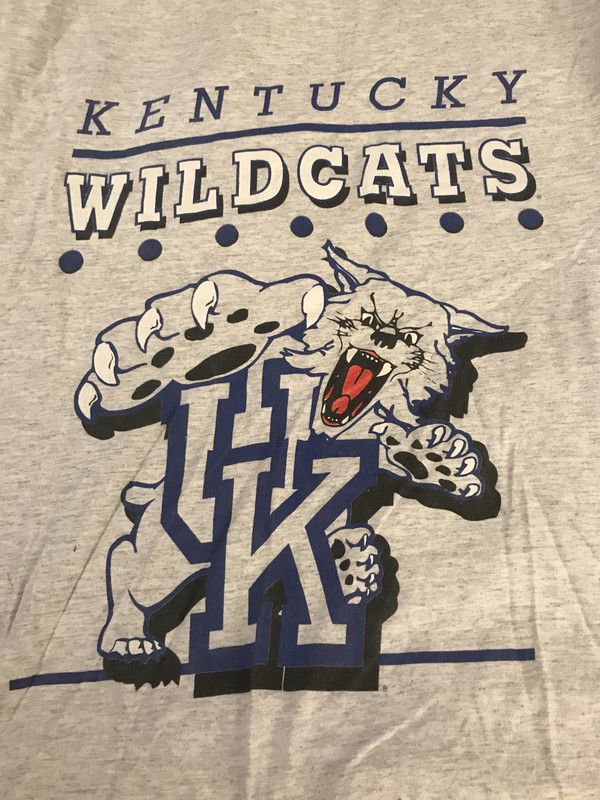 Throw Back TShirt for Rupp Arena Sunday? Kentucky Wildcats fan