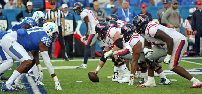 Kentucky and Ole Miss clashed at Commonwealth Stadium during the 2017 season.