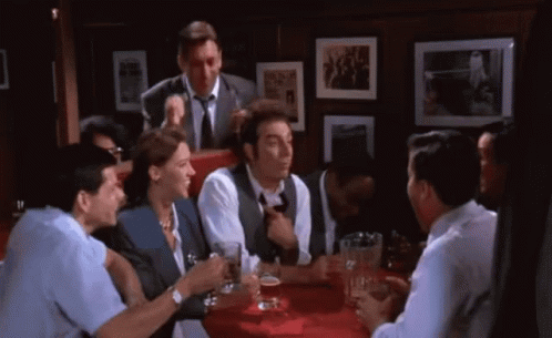 Seinfeld Laughter GIF