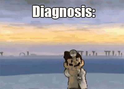 Diagnosis Super Mario GIF - Diagnosis Super Mario Butthurt GIFs
