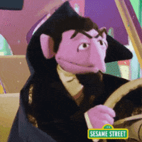 Driving On My Way GIF by Sesame Street